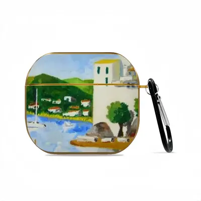 Cadaques (Spain) Airpods 3 Case (Hard Shell, Golden)