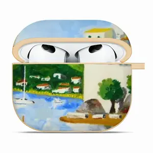 Cadaques (Spain) Airpods 3 Case (Hard Shell, Golden)