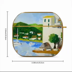 Cadaques (Spain) Airpods 3 Case (Hard Shell, Golden)