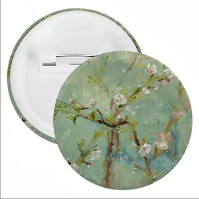 Prunus Persica - Path Iv Tin Plate Badge