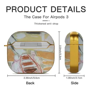 Boat Launch Airpods 3 Case (Hard Shell, Golden)