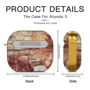 Firestorm Airpods 3 Case (Hard Shell, Golden)