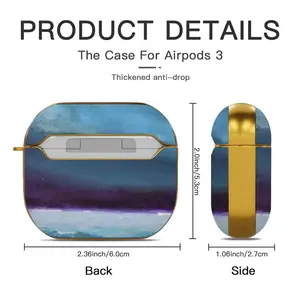 The Sea Airpods 3 Case (Hard Shell, Golden)