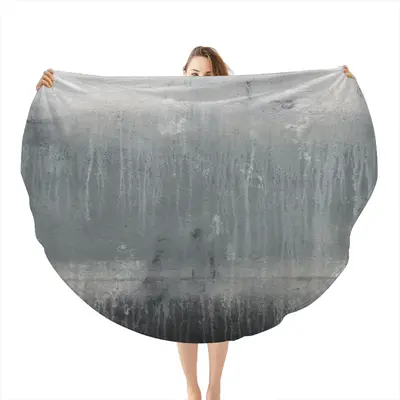 Dark Tears Flannel Blanket (Round)