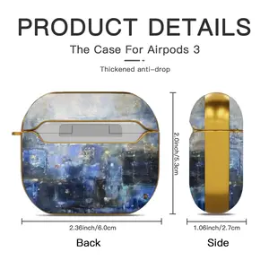 Blue Harmony Airpods 3 Case (Hard Shell, Golden)