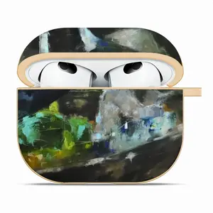 Green Airpods 3 Case (Hard Shell, Golden)