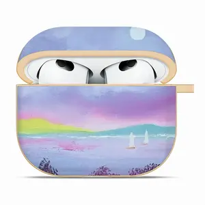 Moon Trees Airpods 3 Case (Hard Shell, Golden)