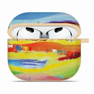 Rural Cottages Airpods 3 Case (Hard Shell, Golden)