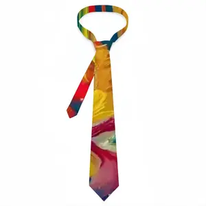 Burning Flame Men's Tie