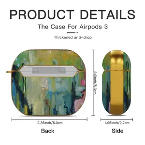 Weeping Willow Airpods 3 Case (Hard Shell, Golden)