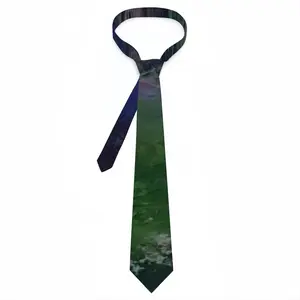 Memory Of A Village Of Long Ago Men's Tie