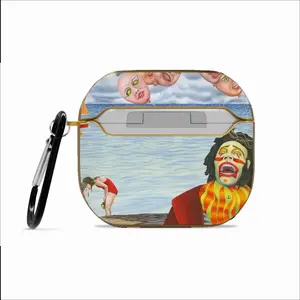 Fear Of Clowns Airpods 3 Case (Hard Shell, Golden)