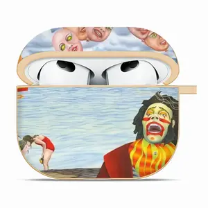 Fear Of Clowns Airpods 3 Case (Hard Shell, Golden)