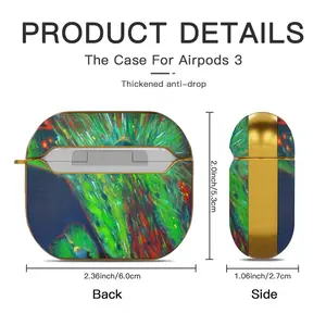 Cellular Universe Airpods 3 Case (Hard Shell, Golden)