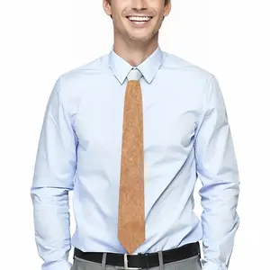 Black And White Over Copper Men's Tie