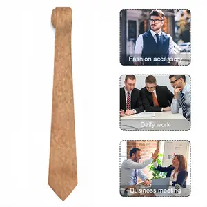 Black And White Over Copper Men's Tie