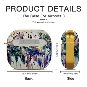 Awakening Q Airpods 3 Case (Hard Shell, Golden)