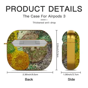 Bursting Energy Airpods 3 Case (Hard Shell, Golden)