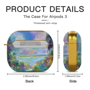 Earth Of Colors Series A Airpods 3 Case (Hard Shell, Golden)