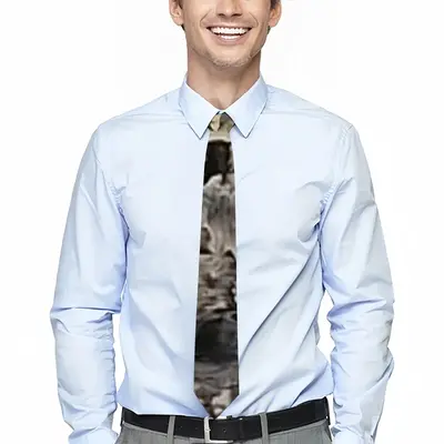 The Silence Of The Wind Men's Tie