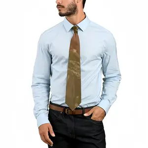 Portrait Of A Landscape Men's Tie