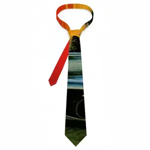 Weekends In Krakatoa Men's Tie