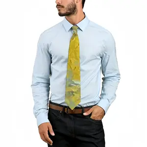 Cornus Mas And The Sky - Path I Men's Tie