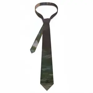 Pine Trees Evening Men's Tie