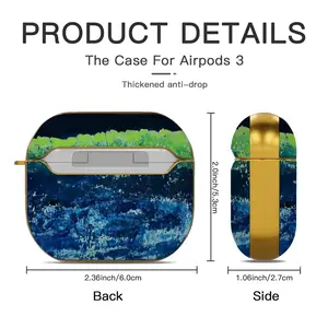 Another Land Airpods 3 Case (Hard Shell, Golden)