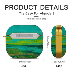 At Low Tide Airpods 3 Case (Hard Shell, Golden)