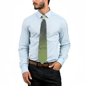 Mist On The Shore Men's Tie