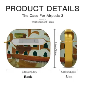 Bologna Airpods 3 Case (Hard Shell, Golden)