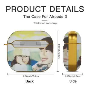 Claudia Airpods 3 Case (Hard Shell, Golden)