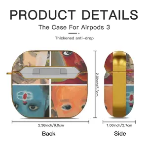 Childhood Airpods 3 Case (Hard Shell, Golden)