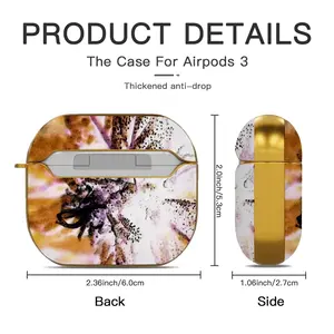 Eagle Jackie Airpods 3 Case (Hard Shell, Golden)