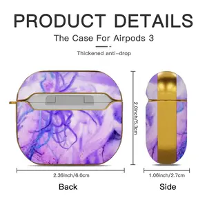 Feeric Airpods 3 Case (Hard Shell, Golden)