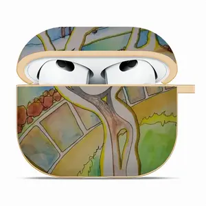 Mission Point Airpods 3 Case (Hard Shell, Golden)