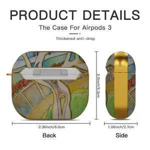 Mission Point Airpods 3 Case (Hard Shell, Golden)