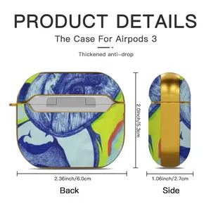 Helmutt Airpods 3 Case (Hard Shell, Golden)