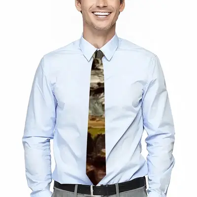 White River Gorge Impressionism Men's Tie