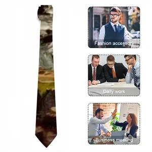 White River Gorge Impressionism Men's Tie