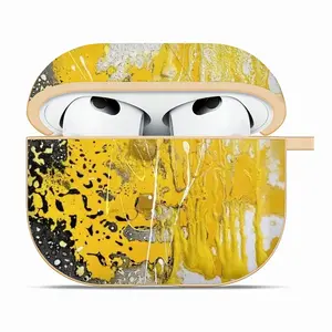 Basic Yellow Airpods 3 Case (Hard Shell, Golden)