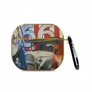 Route 66 Airpods 3 Case (Hard Shell, Golden)