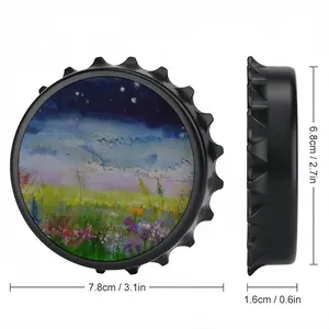 Field In Summer Twilight Bottle Opener