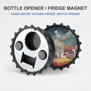 Dramatic Clouds Bottle Opener