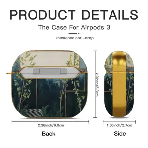 Audience Airpods 3 Case (Hard Shell, Golden)