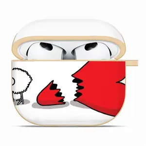 Love Chick Airpods 3 Case (Hard Shell, Golden)