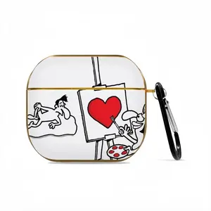 Art Lover Airpods 3 Case (Hard Shell, Golden)