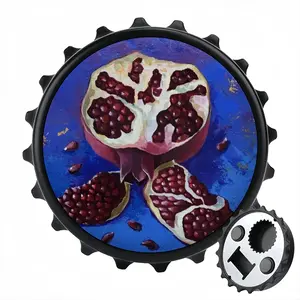 Pomegranates Part 1(Blue) Bottle Opener