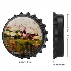 Blooming Cherry Trees Bottle Opener